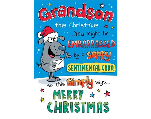 C75 GRANDSON LAST LAUGH XMAS 6S