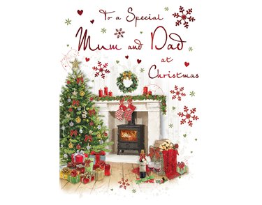 C75 MUM & DAD CHERISHED MOMENTS XMAS 6S