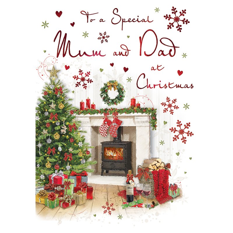 C75 MUM & DAD CHERISHED MOMENTS XMAS 6S