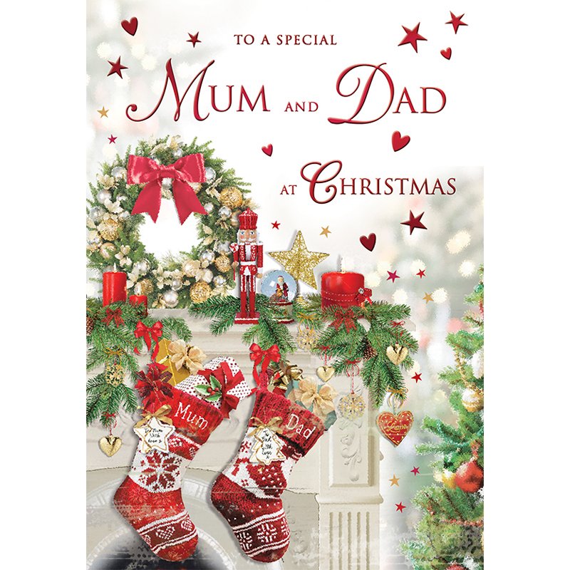 C75 MUM & DAD SPECIAL THOUGHTS XMAS 6S