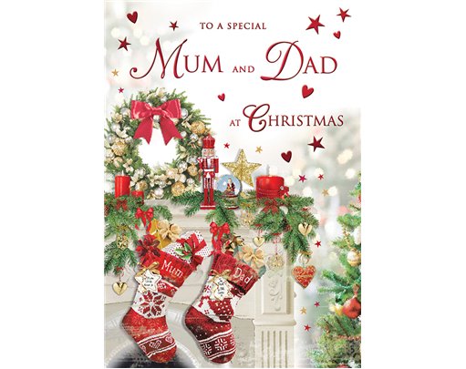 C75 MUM & DAD SPECIAL THOUGHTS XMAS 6S