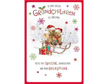 C75 TO THE GRANDCHILDREN HONEYBUN XMAS 6S