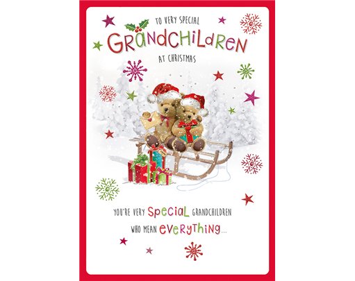C75 TO THE GRANDCHILDREN HONEYBUN XMAS 6S