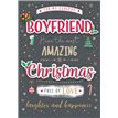 10x7in BOYFRIEND BOXED XMAS CARD 3S