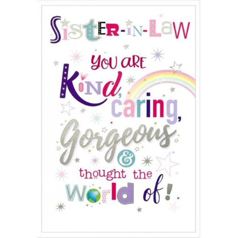 C50 SISTER-IN-LAW WORDPLAY 6S