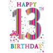 C50 13TH BIRTHDAY GIRL WORDPLAY 6S