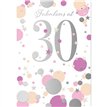 C50 30TH FEMALE BIRTHDAY CARD ESSENTIALS 6S