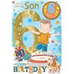 C75 SON AGE 6 BADGED CARD 6S