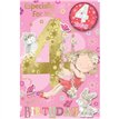 C75 AGE 4 GIRL BADGED CARD 6S