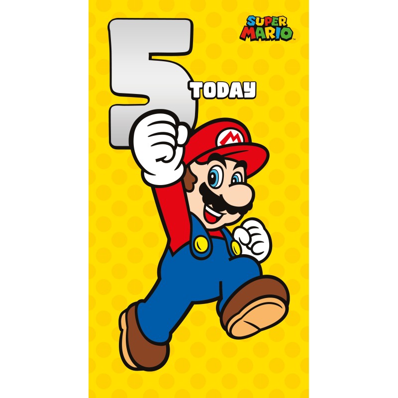 Super Mario 5 Today Happy Birthday