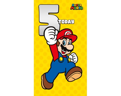 Super Mario 5 Today Happy Birthday