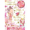 C75 GREAT GRANDDAUGHTER BADGED CARD 6S
