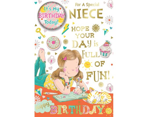 C75 NIECE BADGED CARD 6S