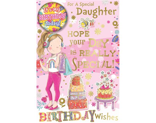 C75 DAUGHTER BADGED CARD 6S