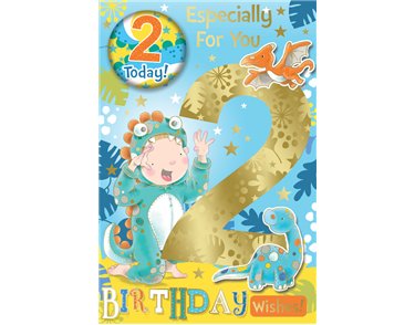 C75 AGE 2 BOY BADGED CARD 6S