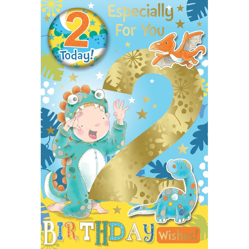 C75 AGE 2 BOY BADGED CARD 6S