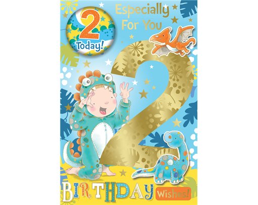 C75 AGE 2 BOY BADGED CARD 6S
