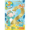 C75 AGE 2 BOY BADGED CARD 6S