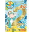 C75 GREAT GRANDSON AGE 2 BADGED CARD 6S