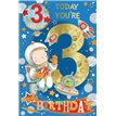 C75 AGE 3 BOY BADGED CARD 6S