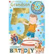 C75 GRANDSON AGE 5 BADGED CARD 6S