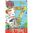C75 SON AGE 7 BADGED CARD 6S