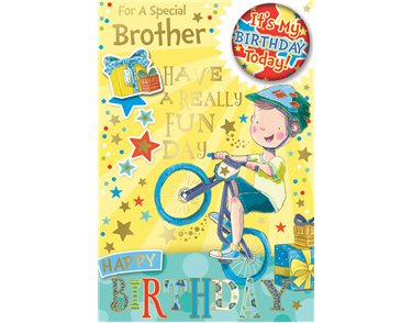 C75 BROTHER JUV BADGED CARD 6S