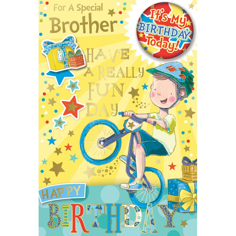 C75 BROTHER JUV BADGED CARD 6S
