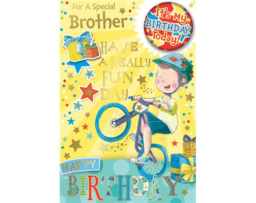 C75 BROTHER JUV BADGED CARD 6S