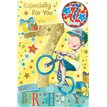 C75 AGE 7 BOY BADGED CARD 6S
