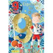C75 AGE 9 BOY JUV BADGED CARD 6S
