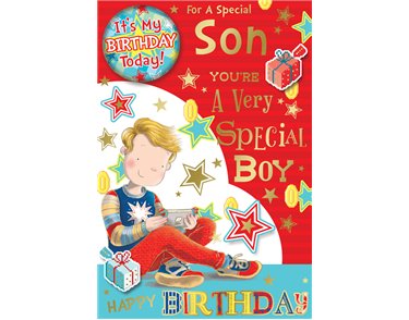 C75 SON JUV BADGED CARD 6S
