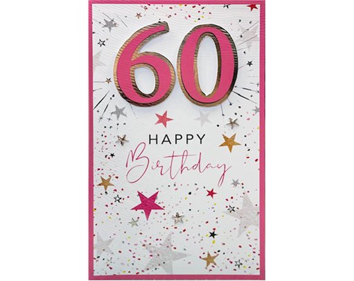 C125 XLG FEMALE 60TH BIRTHDAY 6S