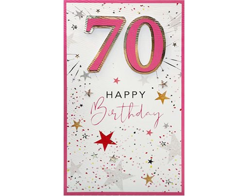 C125 XLG FEMALE 70TH BIRTHDAY 6S