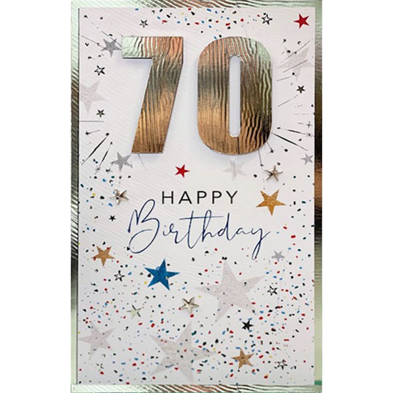 C125 XLG MALE 70TH BIRTHDAY 6S