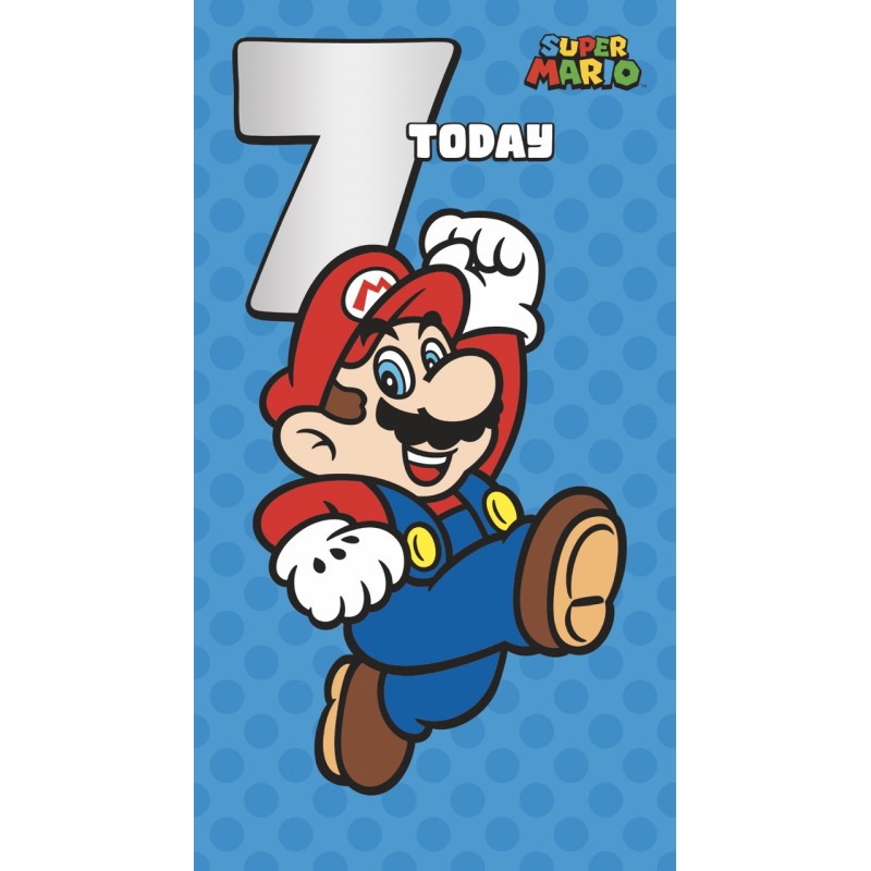 Super Mario 7 Today Happy Birthday