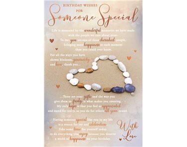 C75 SOMEONE SPECIAL SEALED WITH A LOVING WISH  6S