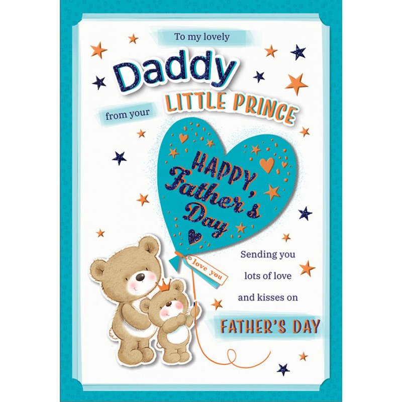 10x7in BOXED DADDY FROM PRINCE BOXED FATHER'S DAY 3S