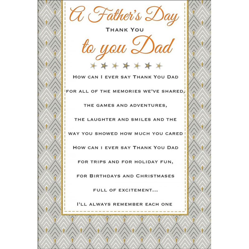 C75 DAD HEARTFELT WISHES FATHER'S DAY 6S