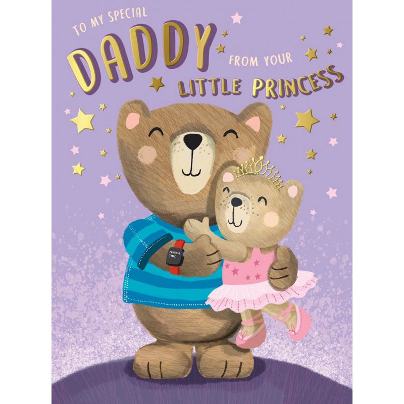 C100 DADDY FROM PRINCESS BIG HUGS FATHER'S DAY 6S