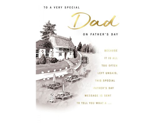 C75 DAD SECRET GARDEN FATHER'S DAY 6S
