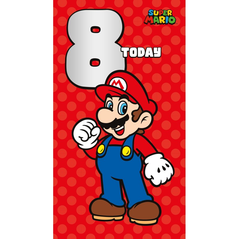 Super Mario 8 Today Happy Birthday
