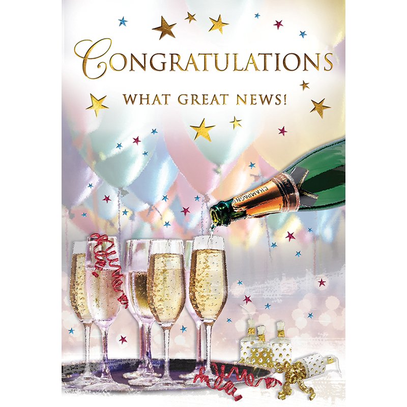 C75 CONGRATULATIONS SPECIAL THOUGHTS E/DAY 6S