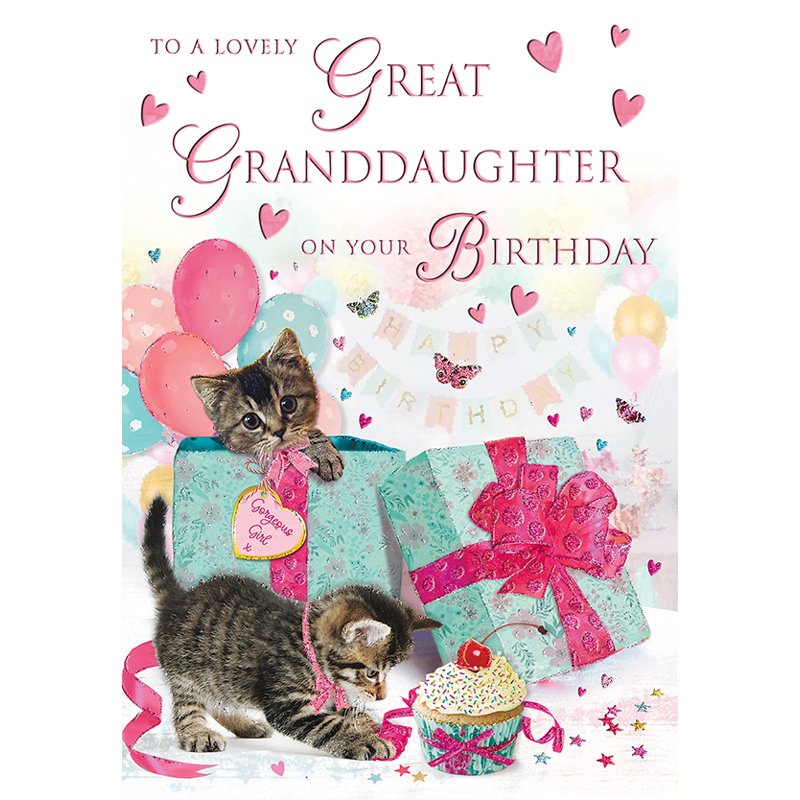 C75 GREAT GRANDDAUGHTER SPECIAL THOUGHTS E/DAY 6S