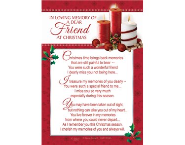 A DEAR FRIEND G/SIDE CARD  6S