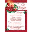 MISS YOU DAUGHTER G/SIDE CARD  6S