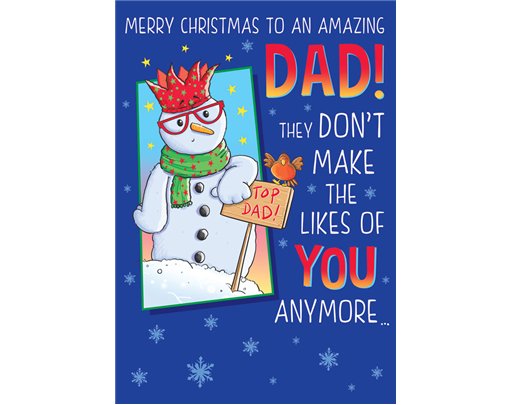 C75 DAD THE LAST LAUGH XMAS 6S
