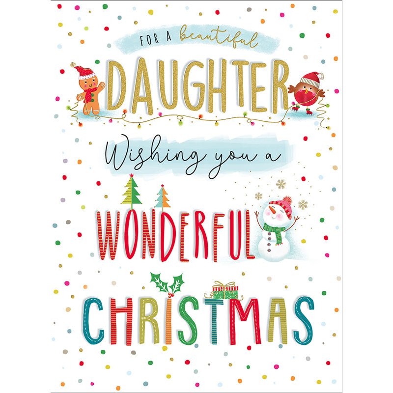 C100 DAUGHTER BIG HUGS XMAS 6S