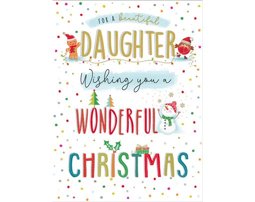 C100 DAUGHTER BIG HUGS XMAS 6S