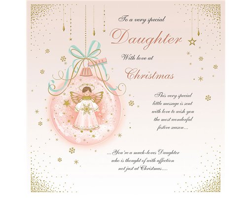 223mm SQ DAUGHTER ETERNAL XMAS 6S